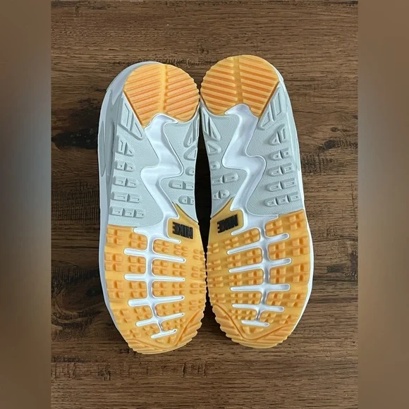 Nike Air Max 90 Golf ‘White Black Gray’ (size mens 6.5/wmns 8) - Picture 7 of 7